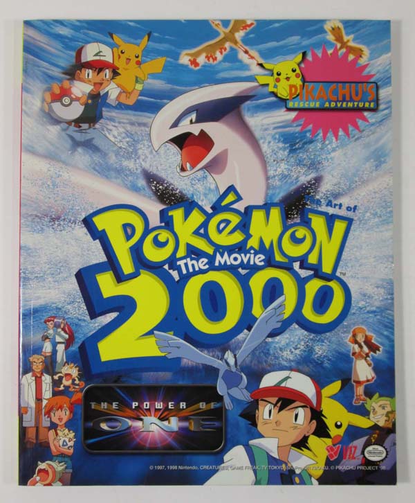 The Art Of Pokemon The Movie 2000 The Power Of One Pikachus Rescue Adventure Ebay